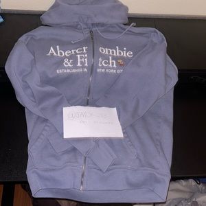 Abercrombie and Fitch relaxed zip-up